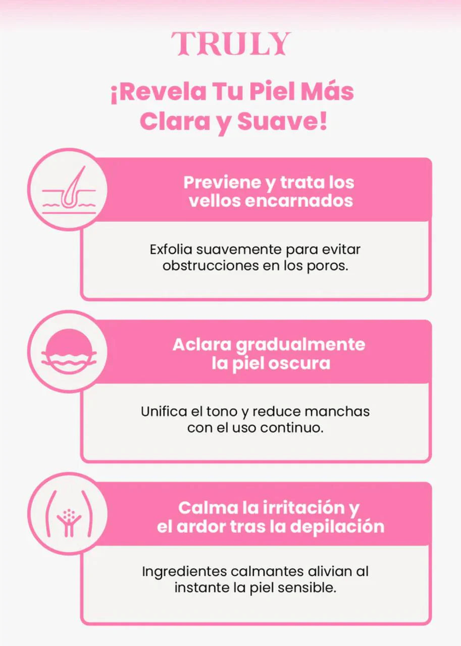 Tónico Suavizante Truly Beauty Soft: Cuidado Suave para tu Piel después de la Depilación