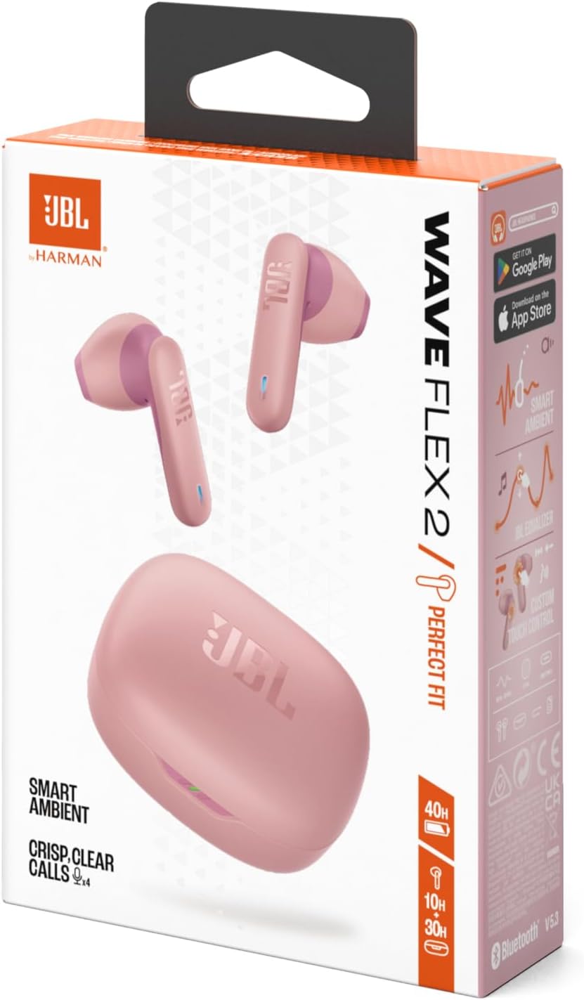 Auriculares JBL Wave 300 diseño ergonómico