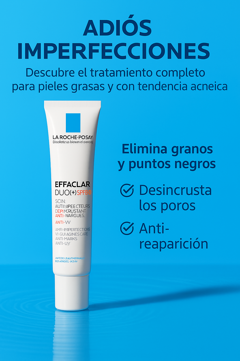 Effaclar Duo (+) SPF 30 para el Acné y Manchas | 40 ml