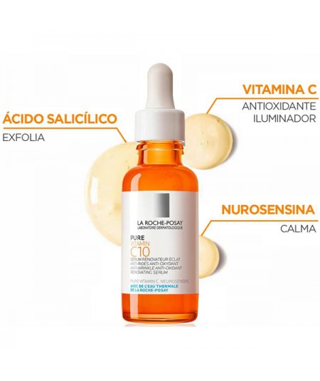 VITAMINA C10 Pure | La Roche Posay 30 ml Original