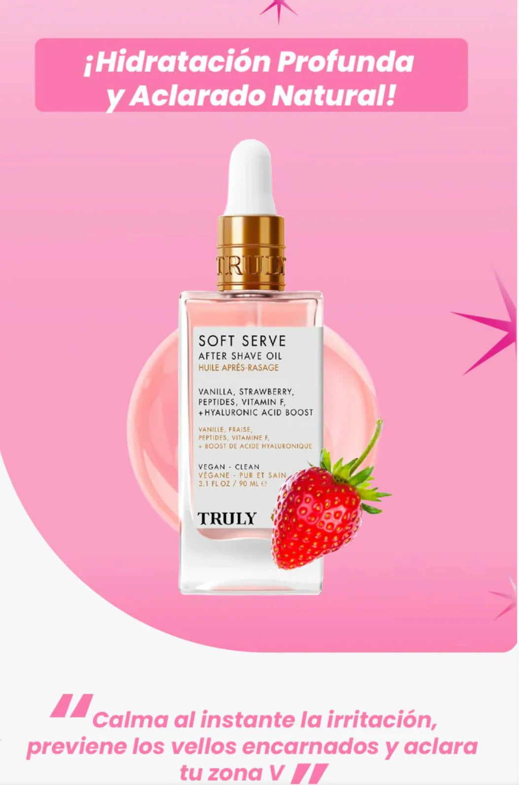 Tónico Suavizante Truly Beauty Soft: Cuidado Suave para tu Piel después de la Depilación
