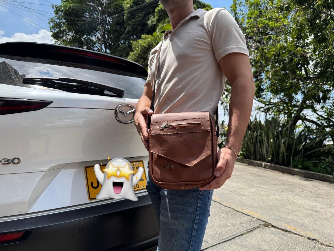 Trio Velez Bolso + 25 Cm Correa + Billetera