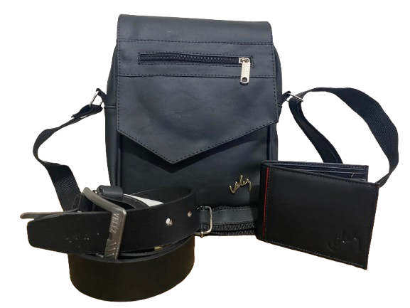 Trio Velez Bolso + 25 Cm Correa + Billetera