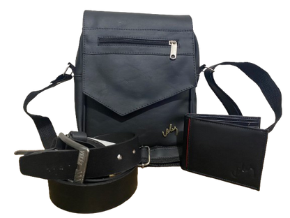 Trio Velez Bolso + 25 Cm Correa + Billetera