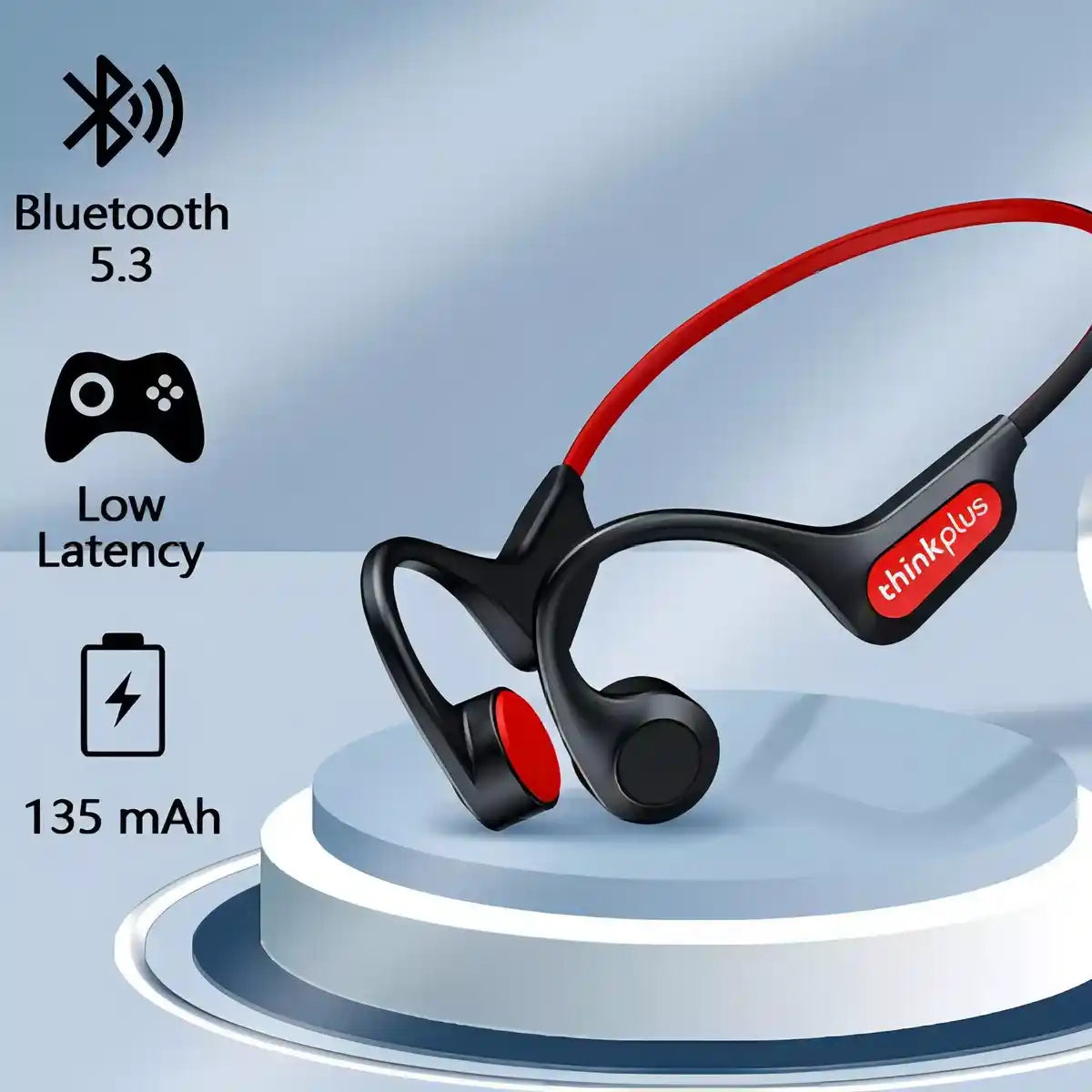 Audifonos de conduccion osea Lenovo X3 Pro con bateria de larga duracion