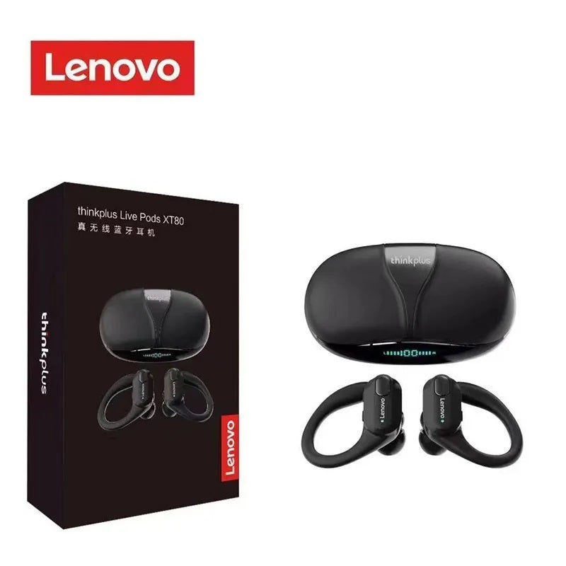 Audifonos inalambricos XT80 con estuche de carga rapida