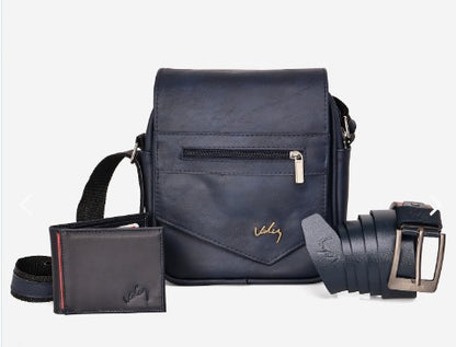 Trio Velez Bolso + 25 Cm Correa + Billetera