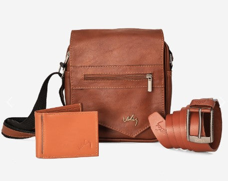 Trio Velez Bolso + 25 Cm Correa + Billetera