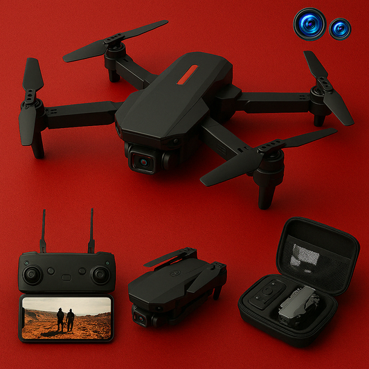 Drones de alta tecnología para todos los niveles con dos baterias E88 Pro