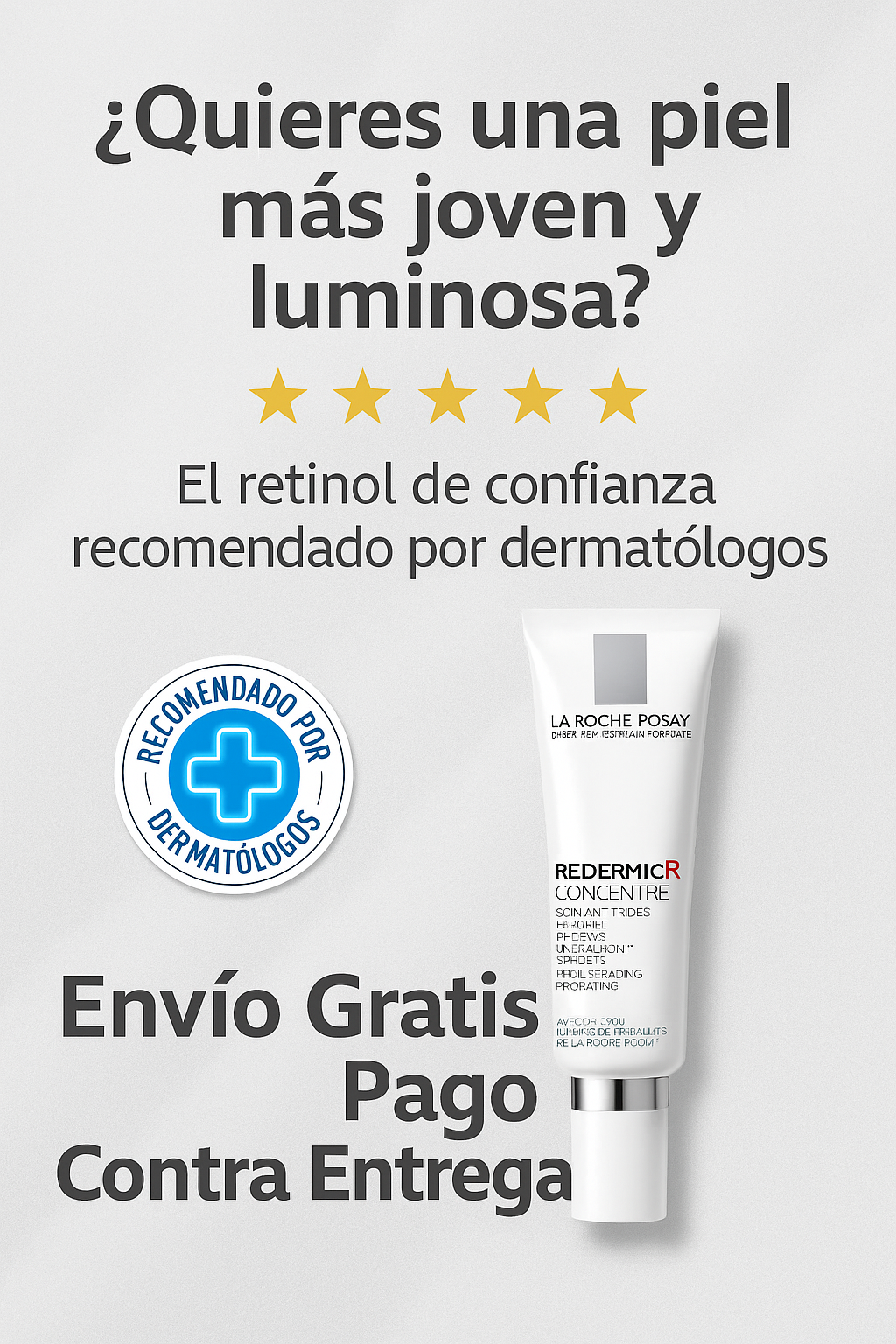 Contorno de Ojos Antiedad Redermic R x 15 Ml La Roche Posay