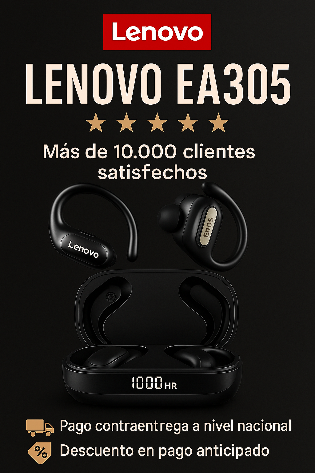 Audifonos lenovo EA305