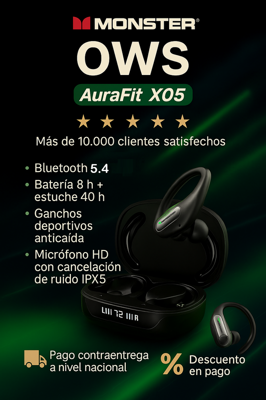 Audifonos monster X05