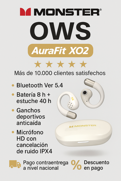 Audifonos moster X02