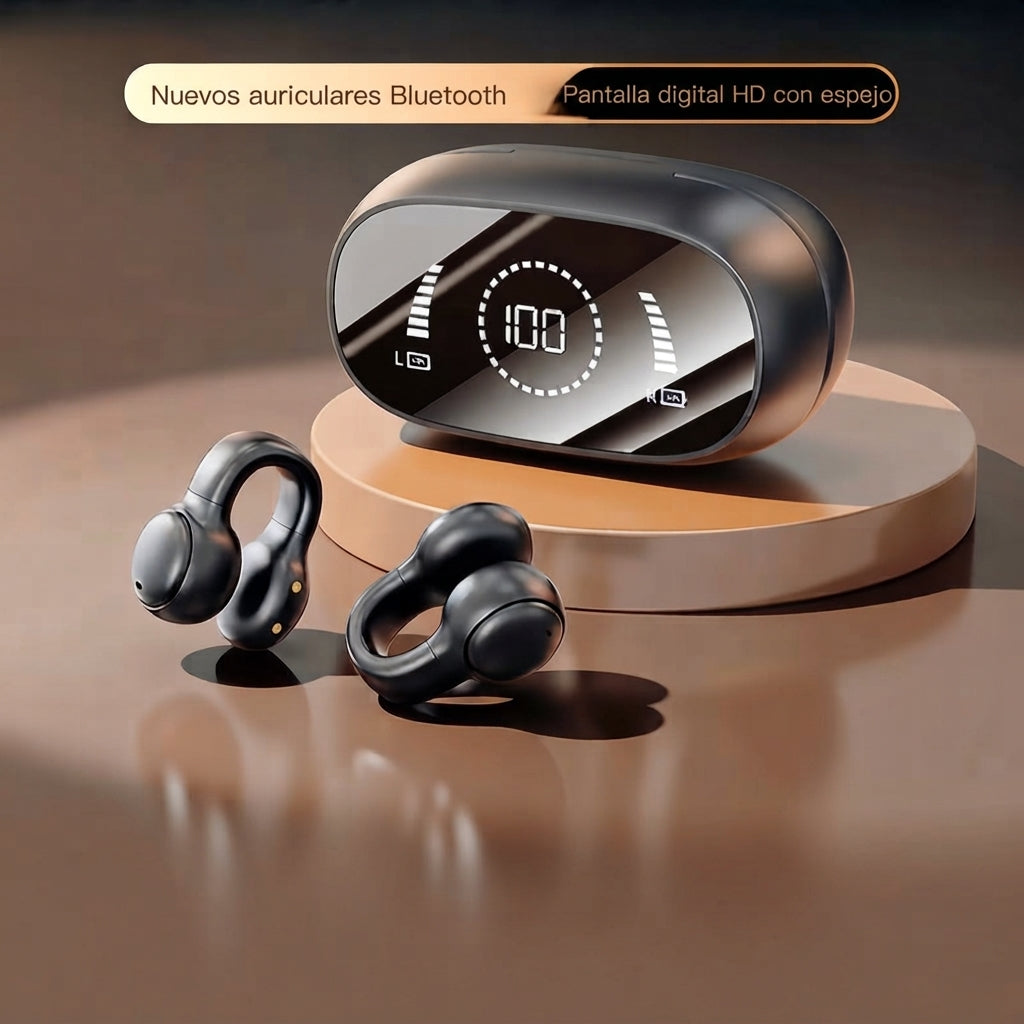 Audifonos de conduccion osea x51 hometly tws agarre en oreja