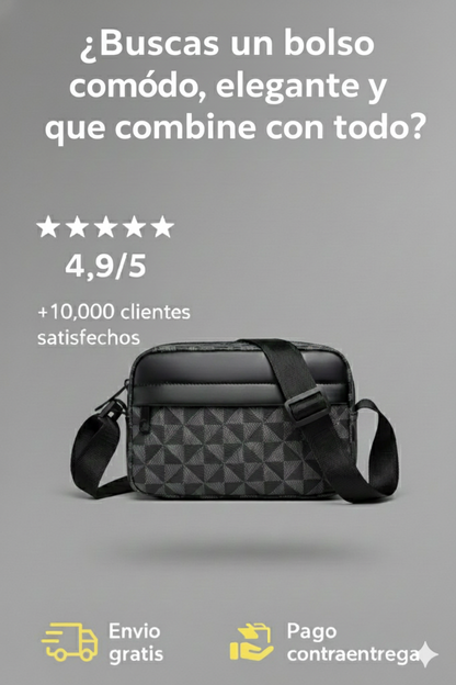 Bolso Mano Libre Hombre Y Mujer Cruzado URBAN CHIC
