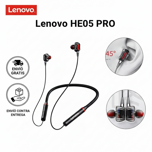 Auriculares Deportivos Inalámbricos Lenovo HE05 PRO