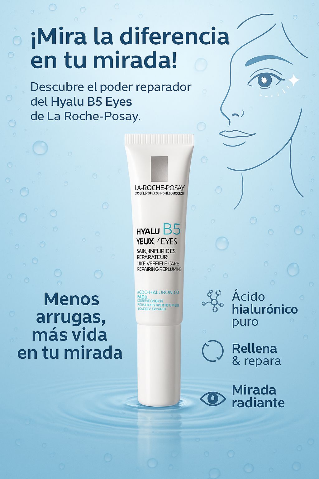 Contorno de Ojos La Roche-Posay 15 ml