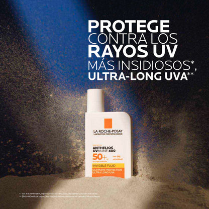  La Roche Posay SPF50+ protector solar invisibl