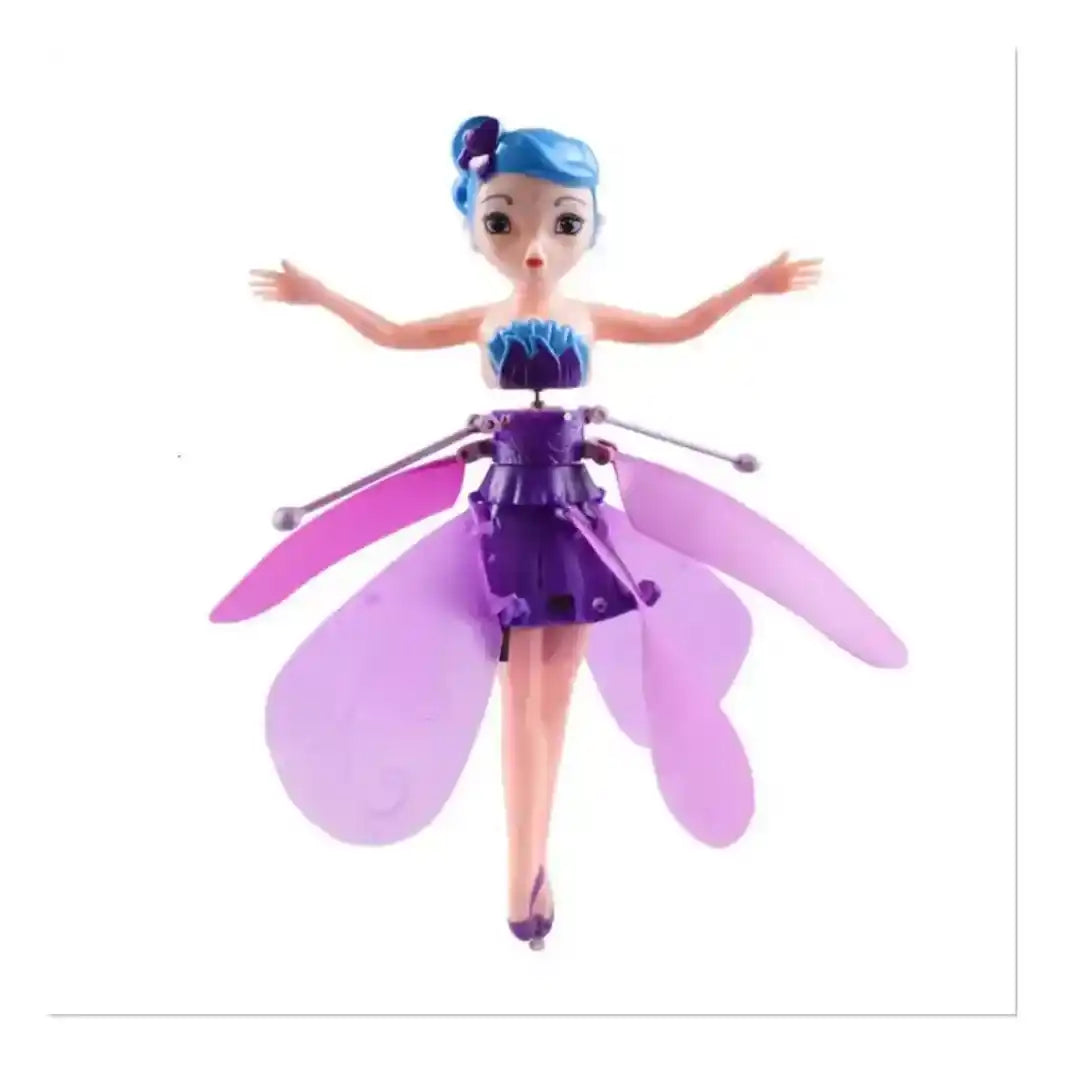 Hada Voladora Drone Juguete con Luces Rosadas