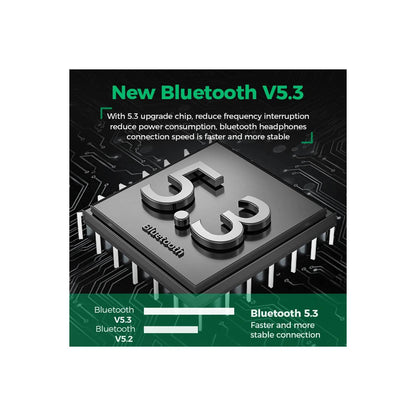 Audífonos gamer inalámbricos con batería de larga duración para maratones de juego