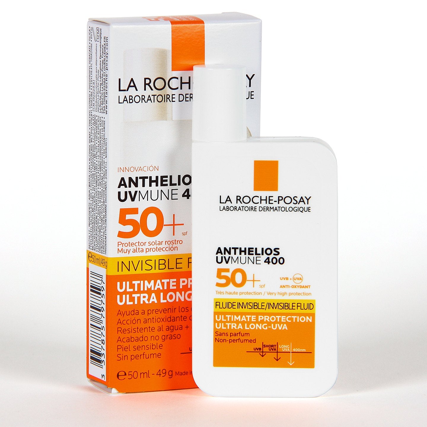 protector solar La Roche-Posay sin perfume SPF50